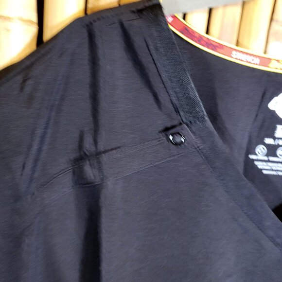 Dickie's Woman's EDS Essentials Medical V Neck Scrub Top 3XXL Black NEW - Picture 4 of 8